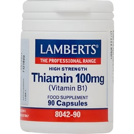 Lamberts Thiamin (Vitamin B1) 100mg - 90 κάψουλες