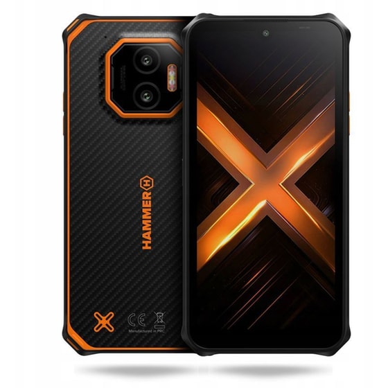 Hammer Energy X2 5G 128 GB - Black/Orange image 0