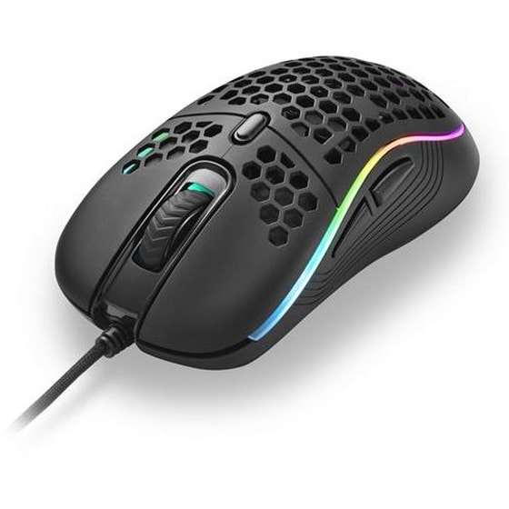 Sharkoon Light² S RGB Gaming Ενσύρματο Ποντίκι 6200 DPI - Μαύρο image 2
