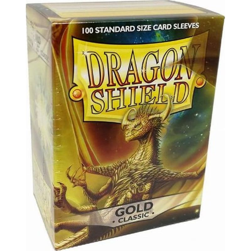 Dragon Shield Standard Sleeves Gold 100 Τμχ