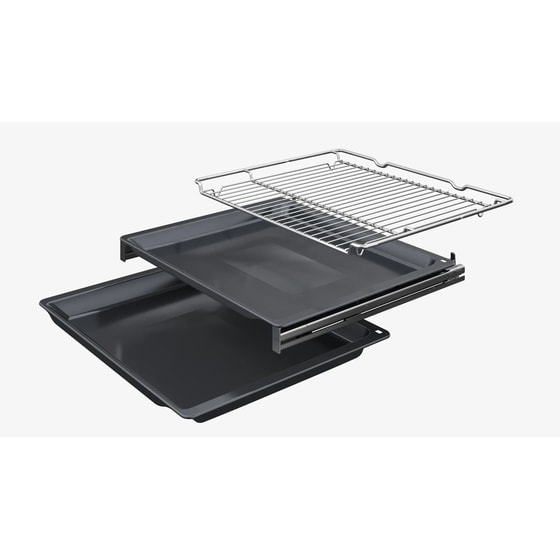 NEFF B59CR3AY0 71 Lt & Flex Design Kit Metallic Silver Εντοιχιζόμενος Φούρνος Άνω Πάγκου image 9