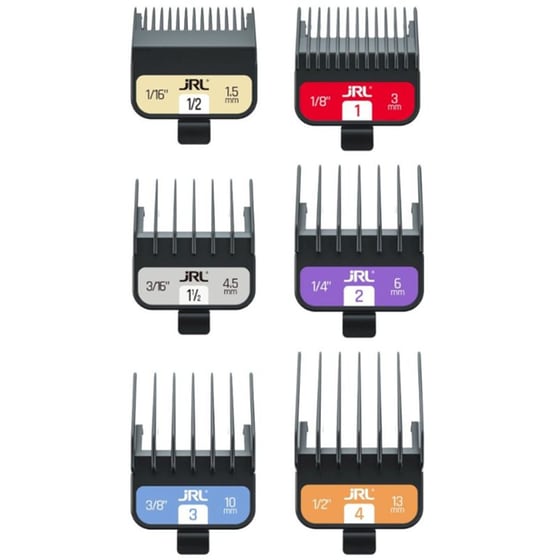 Μαγνητικά Χτενάκια Κουρευτικών Μηχανών JRL Double Magnetic Clipper Guards 6 τεμάχια image 1