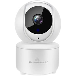 Ενσύρματη IP Camera Powertech PT-1085 Full HD Επιτραπέζια με Wi-Fi και Λειτουργία Pan & Tilt