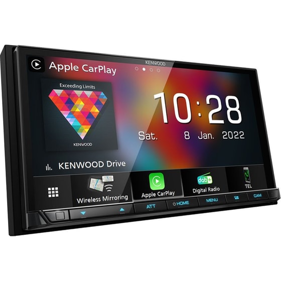 Kenwood DMX8021DABS Ηχοσύστημα Αυτοκινήτου 7" - Μαύρο image 1