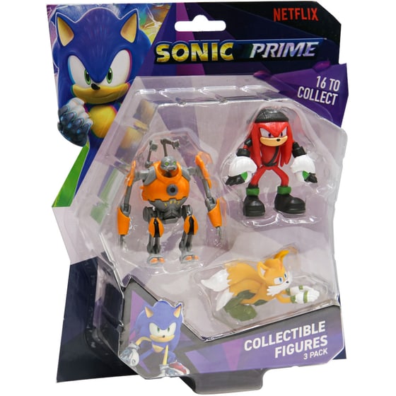 Φιγούρες P.M.I Sonic Prime SON2020 - 6.5cm - (3τμχ τυχαία) image 1