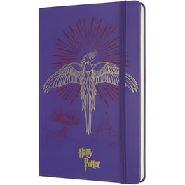 Σημειωματάριο Moleskine Harry Potter Leather Ριγέ Μαύρο Large (1 Τεμάχιο)
