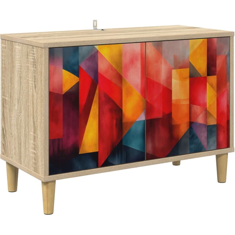 Έπιπλο Τηλεόρασης VidaXL HEESCH 69 x 33 x 50 cm - Sonoma Δρυς