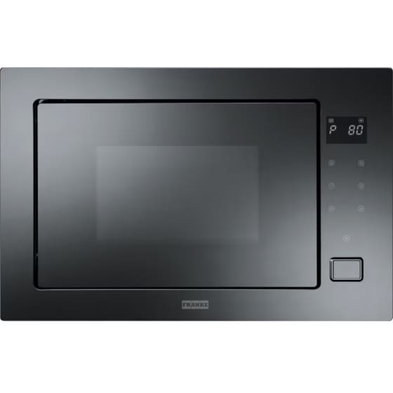 FRANKE Crystal Plus FMW 250 CR2 G BK με Grill 25 Lt Μαύρο Εντοιχιζόμενος Φούρνος Μικροκυμάτων image 0