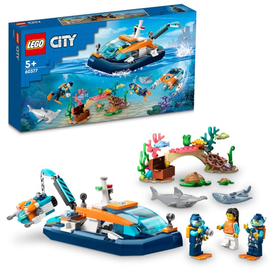 LEGO® City Explorer Diving Boat (60377) image 8