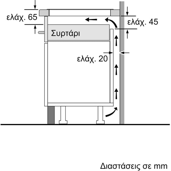 BOSCH PXY63KHC1E 60 cm Μαύρο  Εστία Επαγωγική Αυτόνομη image 8