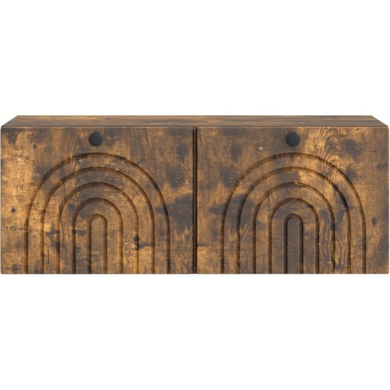 Επιτοίχιο Έπιπλο Τηλεόρασης VidaXL 78.5x31x30 cm - Καφέ Δρυς image 5