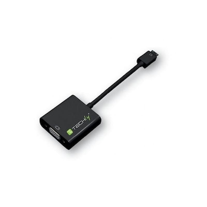 TECHLY Μετατροπέας Techly Hdmi To Vga Audio Micro-usb