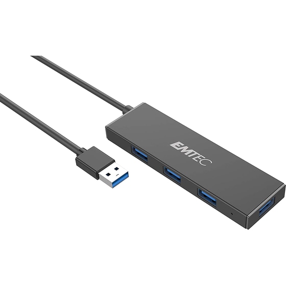 Emtec T620A USB Hub 4-Port USB 3.0 συμβατό με USB-A image 0