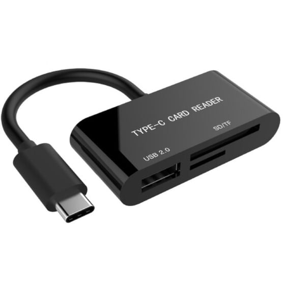 USB TYPE C SDXC COMBO CARD READER image 1