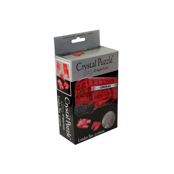 3D Παζλ Crystal Puzzle Λονδρέζικο Λεωφορείο image 1