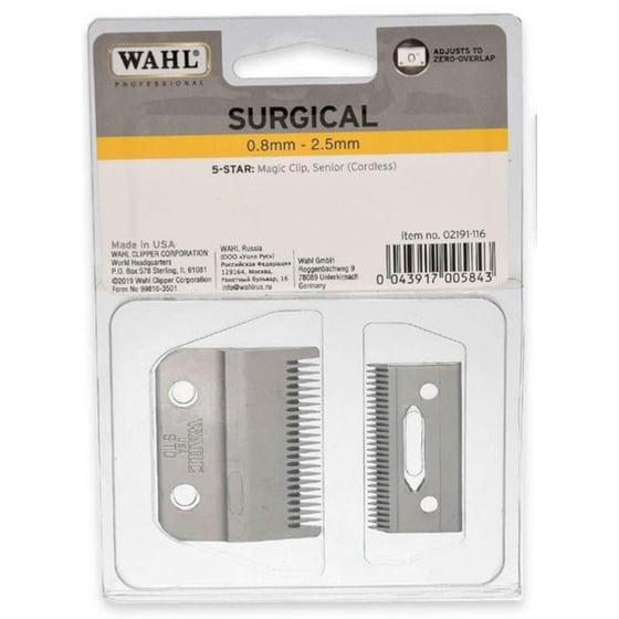 Ανταλλακτικό Κοπτικό WAHL Magic Clip Taper 5 Star (02191-100) Ασημί image 0