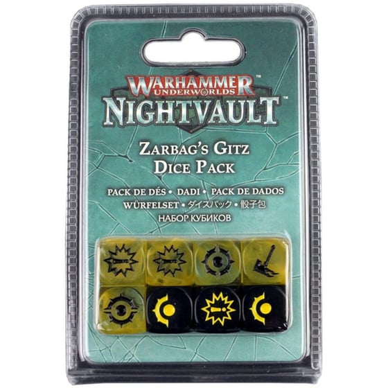 Underworlds: Zarbag's Gitz Dice Warhammer GAMES WORKSHOP image 0