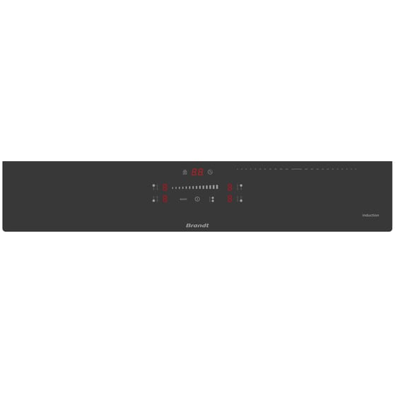 BRANDT BPI264DB 59 cm Μαύρο Εστία Επαγωγική Αυτόνομη image 1