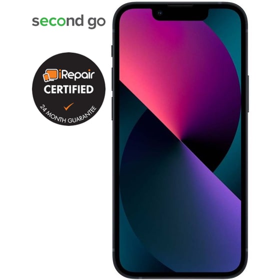 Μεταχειρισμένο Apple iPhone 13 256GB Midnight second go Certified by iRepair image 1