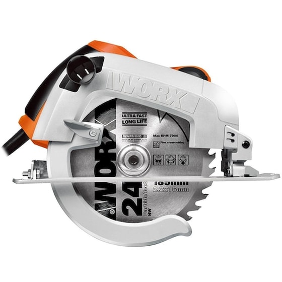 Worx Wx445 Portable Circular Saw 5000 Rpm Multicolor 1600 W image 0