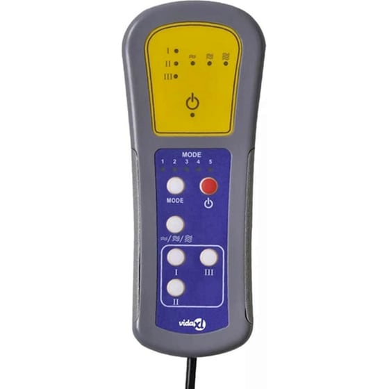 Πολυθρόνα Μασάζ VidaXL Ανακλινόμενη από Βελούδο - Σκούρο Γκρι image 10