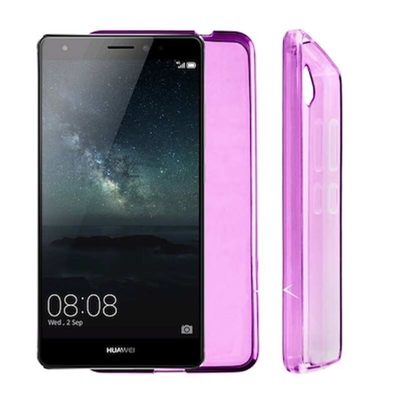 Θήκη Huawei Ascend Mate S - Volte-Tel SlimColor TPU - Διάφανο Ροζ VOLTE-TEL