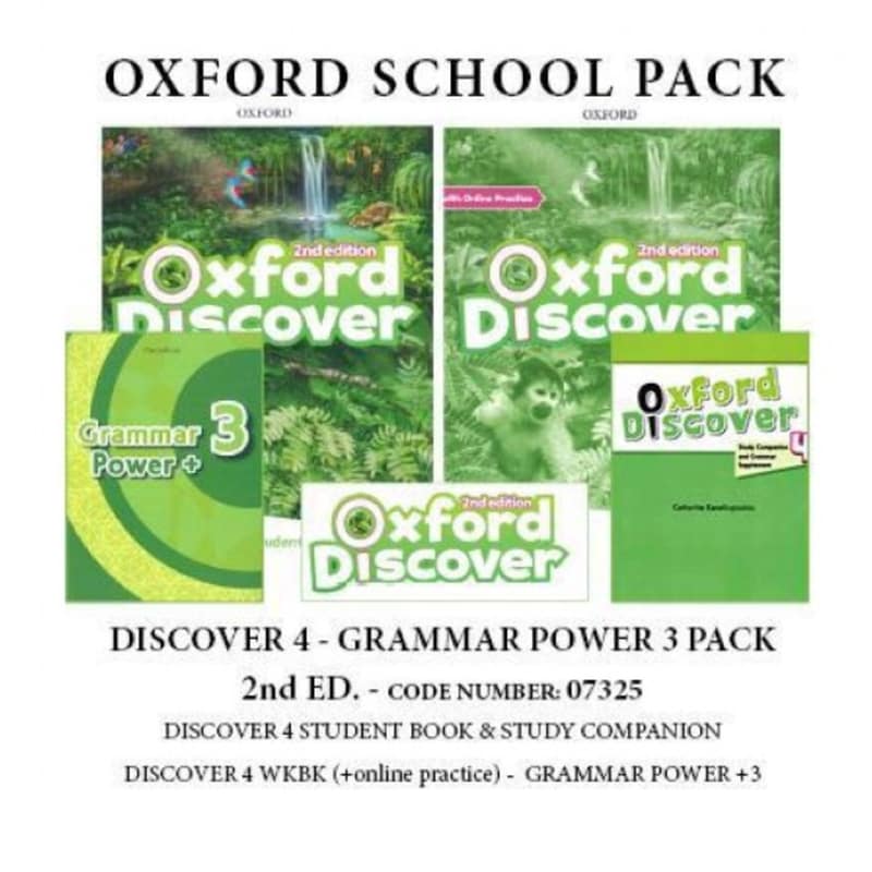 Discover 4 Grammar Power 3 Pack - 07325