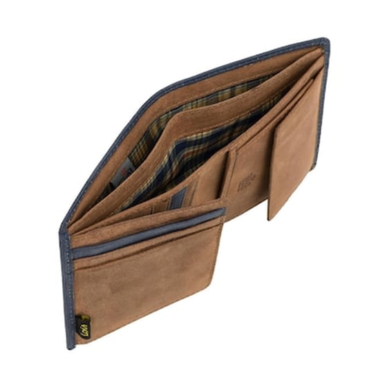 Πορτοφόλι Ανδρικό Δερμάτινο Lois Μπλε image 3