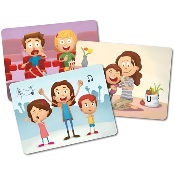 Τα Νησάκια Της Γνώσης: Τα Πρώτα Μου Συναισθήματα Επιτραπέζιο (DESYLLAS) image 1