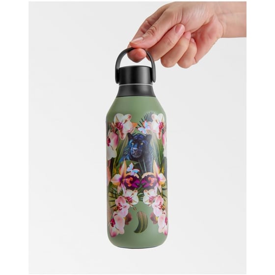 Μπουκάλι Θερμός Chilly's S2 Botanicals Orch Panther 500 ml image 3