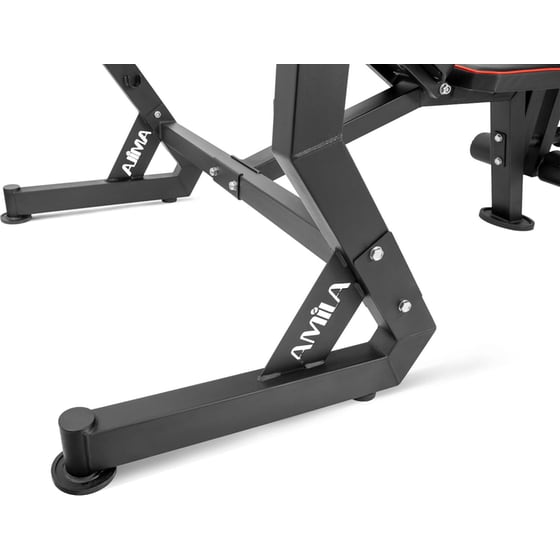 Ρυθμιζόμενος Πάγκος Γυμναστικής Amila 109x186cm - Μαύρος image 3
