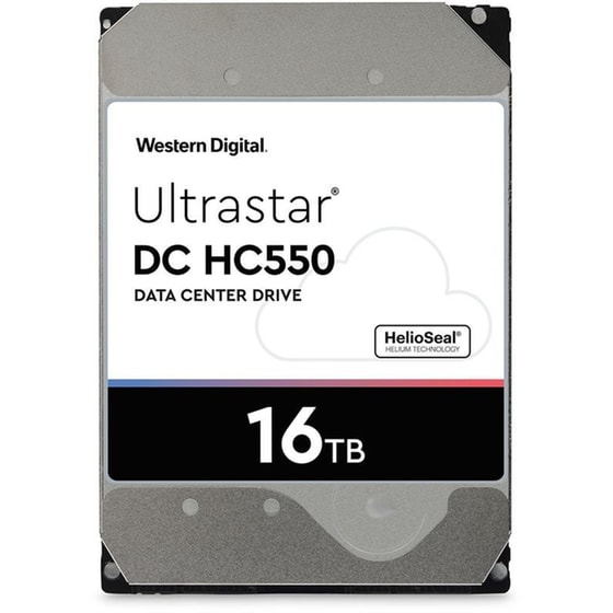 Εσωτερικός Δίσκος HDD WESTERN DIGITAL Ultrastar DC HC550 3.5" SAS - 16TB image 0