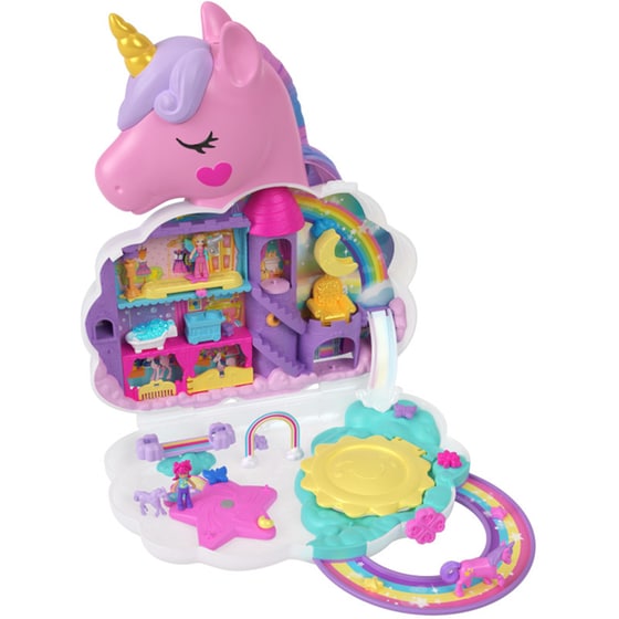 Mattel Κούκλα Polly Mini Σαλόνι Ομορφιάς Μονόκερος image 2