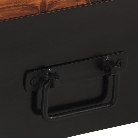 Έπιπλο Τηλεόρασης VidaXL Ξύλινο/Μεταλλικό 120x30x40cm - Kαφέ/Μαύρο image 5