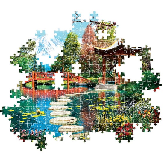 Παζλ Clementoni High Quality Collection Κάστρο Χιμέτζι την Άνοιξη (1000 Κομμάτια) image 2