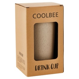 Κούπα Καφέ 400ml Beige Coolbee