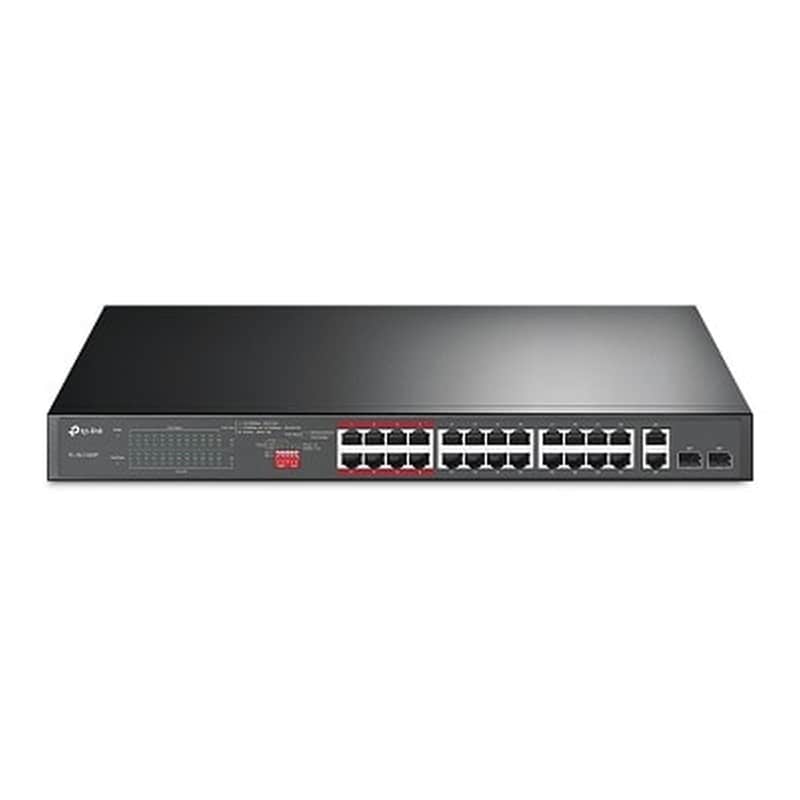 TP-Link TL-SL1226P Network Switch Unmanaged Gigabit Ethernet (1000 Mbps) PoE Support 1U