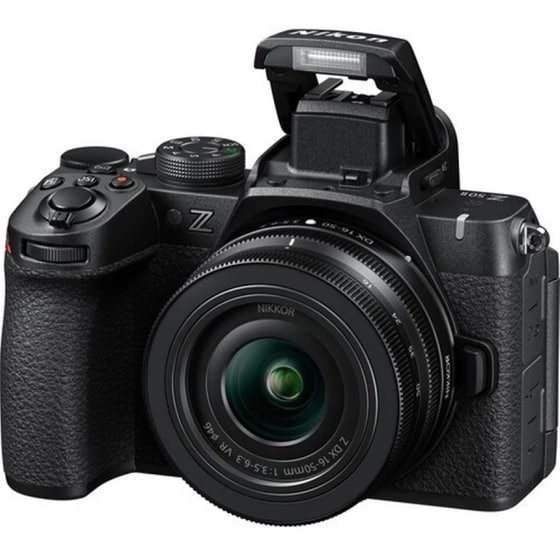 Φωτογραφική μηχανή Mirrorless Nikon Z50 ΙΙ + 16-50mm VR + 50-250mm VR - Mαύρο image 3