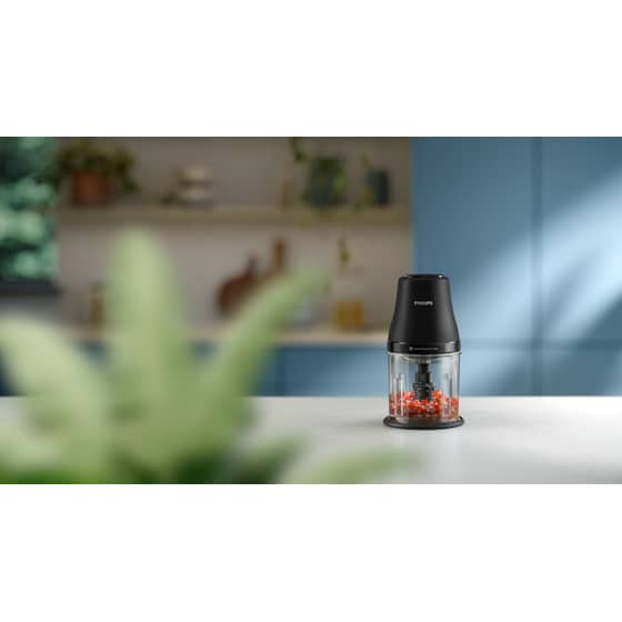 PHILIPS HR1501/00 Πολυκόπτης 1 L 450 W Μαύρο image 5