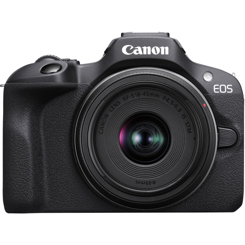 Φωτογραφική Μηχανή Mirrorless Canon EOS R100 Φακός Canon RF-S 18-45mm f4.5-6.3 IS STM - Μαύρο