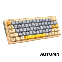 Armaggeddon  GMK-100  Μηχανικό Gaming Ασύρματο Πληκτρολόγιο RGB - Autumn