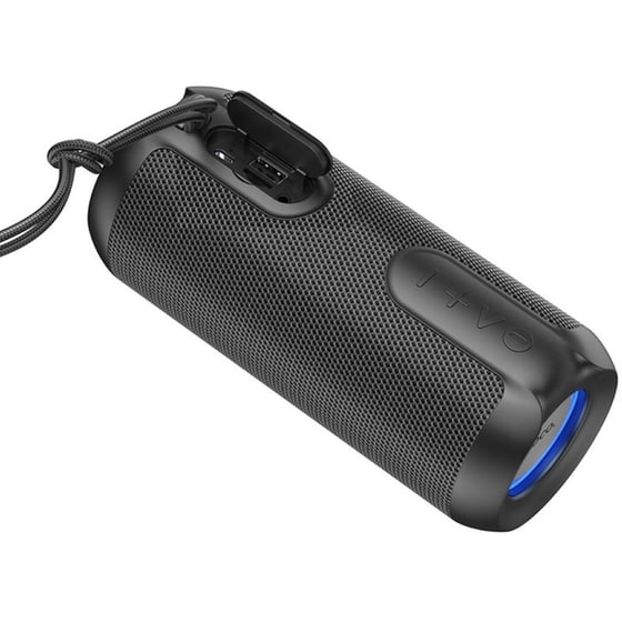 Φορητό Ηχείο Wireless Hoco Bs48 Artistic Sports Ipx5 V5.1 Tws 2x5w 1200mah Ενσωματωμένο Μικρόφωνο Fm Usb Aux Θύρα Και Micro Sd Μαύρο image 0