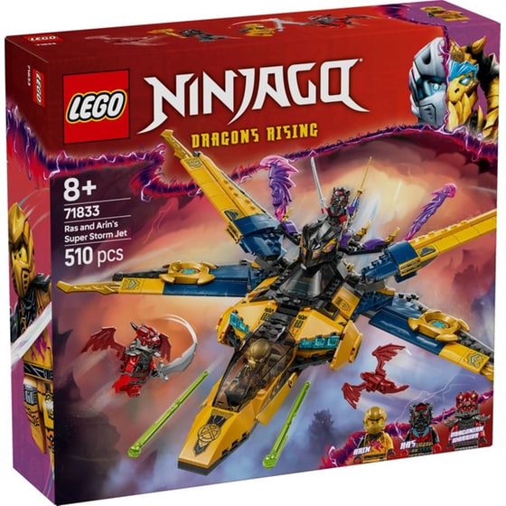 LEGO® Ninjago Ras and Arin's Super Storm Jet (71833) image 0