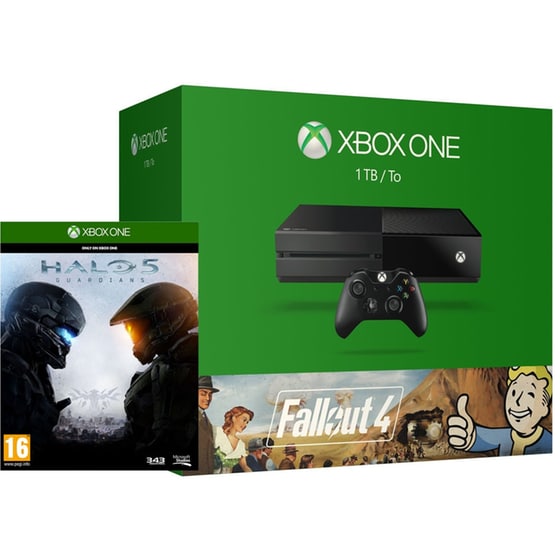 Microsoft Xbox One - 1TB & Fallout 4 & Fallout 3 & Halo 5: Guardians image 0