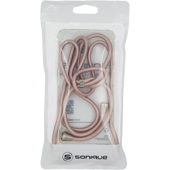 Θήκη Apple iPhone 14 Pro Max - Sonique Armor Clear - Ροζ Χρυσό Σατινέ image 4