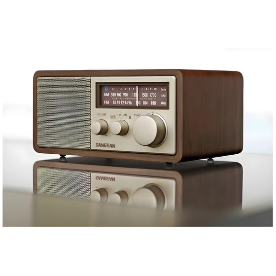 Φορητό Ραδιόφωνο Sangean WR-11 BTPLUS - Καφέ image 1