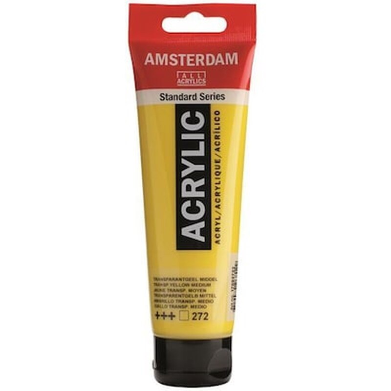 Talens Amsterdam Ακρυλικό Χρώμα 272 Transp. Yellow M 120ml