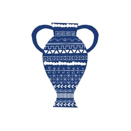 Μαγνητάκι Colourbox Designs Βάζο - Μπλε