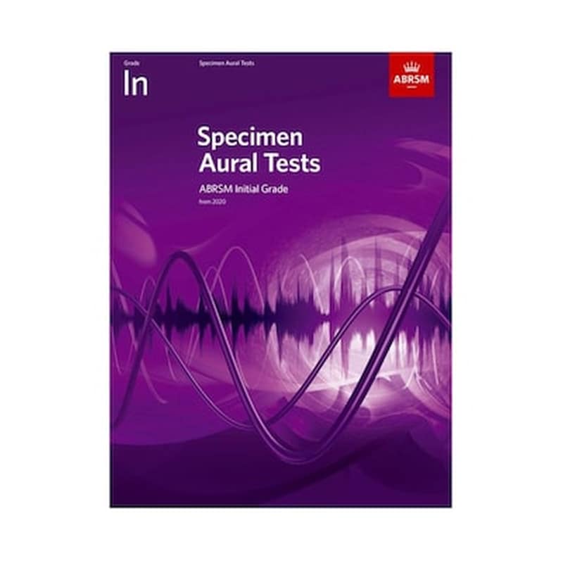 ABRSM Abrsm Specimen Aural Tests, Initial Grade With Audio Βιβλίο Θεωρίας