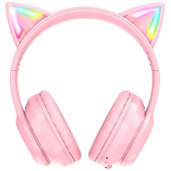 Ασύρματα Gaming Ακουστικά Κεφαλής Onikuma Β90 - Pink image 1